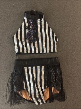 Tenth House Exalted (Black and silver) jazz costume size MA TH26014